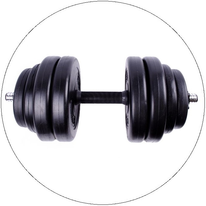 Weightlifting Pinback Buttons and Stickers