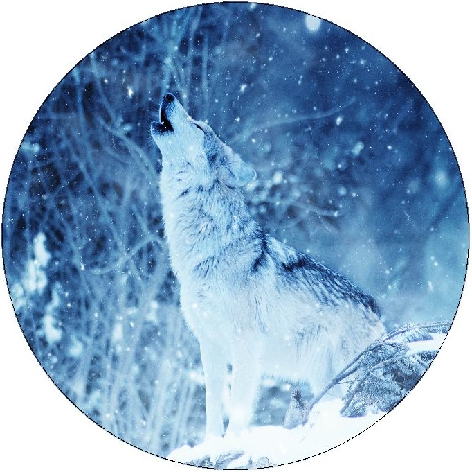 Wolf Pinback Buttons and Stickers