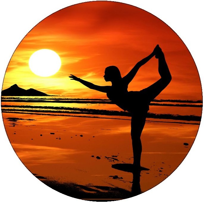 Yoga and Health Pinback Buttons and Stickers